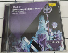 Johann Sebastian Bach – English Concert, The, Trevor Pinnock - Brandenburg Concertos 4 - 6 (CD)
