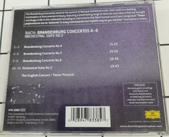 Johann Sebastian Bach – English Concert, The, Trevor Pinnock - Brandenburg Concertos 4 - 6 (CD)