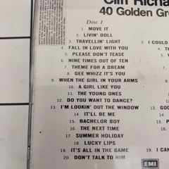 Cliff Richard - 40 Golden Greats (CD) (2)