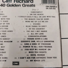 Cliff Richard - 40 Golden Greats (CD) (2)