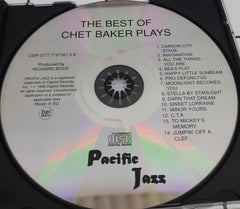 Chet Baker - The Best Of Chet Baker Plays (CD)