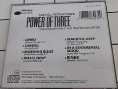 Michel Petrucciani Featuring Jim Hall And Wayne Shorter - Power Of Three (CD)