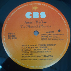 Amjad Ali Khan - The Maestro's Musings (Vinyl)
