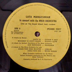 Lata Mangeshkar In Concert With Wren Orchestra, The - Live At The Royal Albert Hall, London (Vinyl)