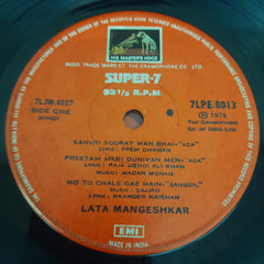 Lata Mangeshkar - Songs To Remember (From Hindi Films) (45-RPM)