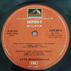 Lata Mangeshkar - Songs To Remember (From Hindi Films) (45-RPM)