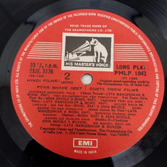 Various - Pyar Bhare Geet - Duets From Films - (Vinyl)