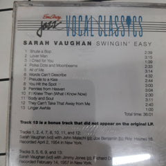 Sarah Vaughan And Her Trio - Swingin' Easy (CD)