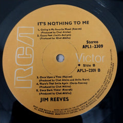 Jim Reeves - It's Nothin' to Me (Vinyl)