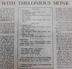 Art Blakeys - Art Blakeys Jazz Messengers With Thelonious Monk (CD)