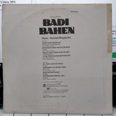 Husnalal-Bhagatram - Badi Bahen (Vinyl)
