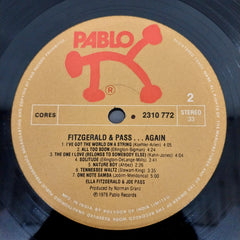 Ella Fitzgerald / Joe Pass - Fitzgerald & Pass...Again (Vinyl)