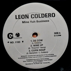 Leon Coldero - Mine Yuh Business (Vinyl)