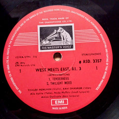 Yehudi Menuhin - Ravi Shankar - Jean-Pierre Rampal - Improvisations - West Meets East - Album (Vinyl)