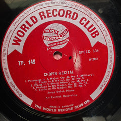 Jorge Bolet - Chopin Recital (Vinyl)