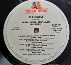Pankaj Udhas, Ghulam Ali, Anup Jalota - Maikada (Vinyl)