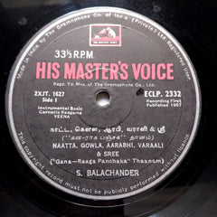 Sundaram Balachander - The Wizard On The Veena (Vinyl)