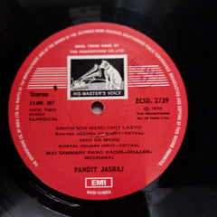 Pandit Jasraj - Musical Homage To A Guru (Vinyl)