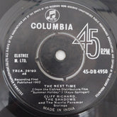 Cliff Richard & The Shadows - The Next Time / Bachelor Boy (45-RPM)