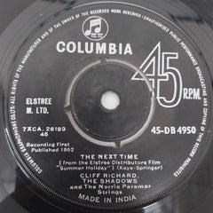 Cliff Richard & The Shadows - The Next Time / Bachelor Boy (45-RPM)
