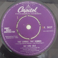 Nate King Cole - That Sunday, That Summer (45-RPM)