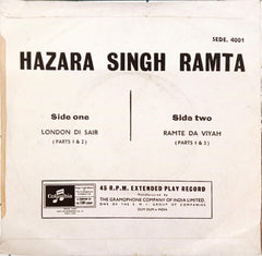 Hazara Singh Ramta - Hazara Singh Ramta (45-RPM)