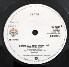 ZZ Top - Gimme All Your Lovin' (45-RPM)