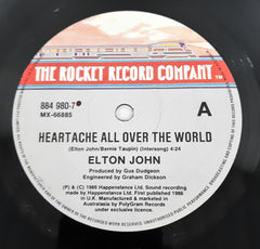 Elton John - Heartache All Over The World (45-RPM)