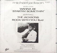 Michael Jackson - Wanna Be Startin' Somethin' (45-RPM)