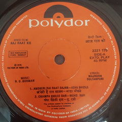 R. D. Burman - Aaj Raat Ko (45-RPM)
