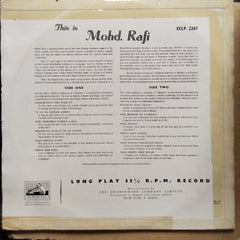 Mohamad Rafi - This Is Mohamad Rafi (Vinyl)