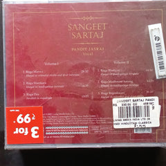 Jasraj - Vocal - Bilaskhani Todi, Gorakh Kalyan (CD)