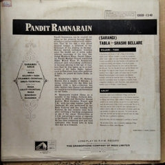 Pandit Ramnarain - Sarangi Solo (Vinyl)