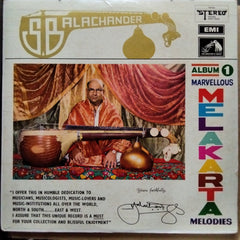 S. Balachander - Marvellous Melakarta Melodies - Album 1 (Vinyl)