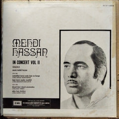 Mehdi Hassan  - Mehdi Hassan In Concert  (Vinyl)