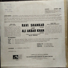 Ravi Shankar & Ali Akbar - Sitar & Sarod (Vinyl)