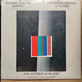 Ars Antiqua Di Milano - Johann Joachim Quantz / Federico Il Grande Di Prussia (Vinyl)