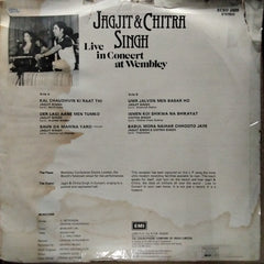 Jagjit Singh & Chitra Singh* - Live In Concert At Wembley (Vinyl)
