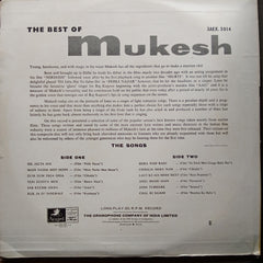Mukesh - The Best Of Mukesh (Vinyl)