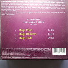 Bade Ghulam Ali Khan - Classical Encounter (CD)