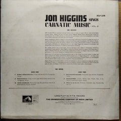 Jon Higgins - Carnatic Music (Vinyl)