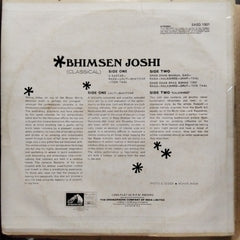 Pandit Bhimsen Joshi - Raga Lalit-Bhatiyar / Raga Kalashree (Vinyl)