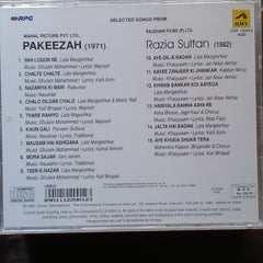 Ghulam Mohammed, Naushad + Khaiyyam - Pakeezah + Razia Sultan (CD)