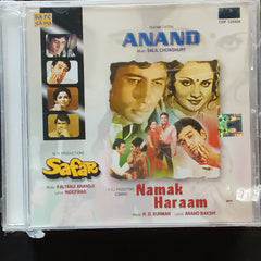 Salil Chaudhary + Kalyanji Anandji + R D Burman - Anand + Safar + Namak Haraam (CD)