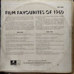 Various  - Film Favourites Of 1960 (Vinyl)