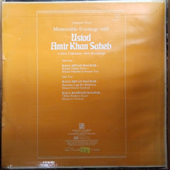 Ustad Amir Khan Saheb* - Memorable Evenings With Ustad Amir Khan Saheb Vol. III (Vinyl)