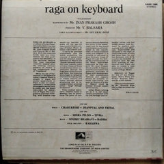 Jnan Prakash Ghosh & V. Balsara - Raga On Keyboard (Vinyl)