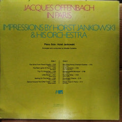 The Horst Jankowski - Jacques Offenbach In Paris-Impressions, By Horst Jankowski And His Orchestra (Vinyl)