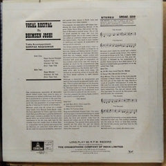 Bhimsen Joshi - Raga Komal Rishabh Asavari Todi / Raga Marwa (Vinyl)