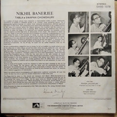 Nikhil Banerjee  - Raga Jaunpuri / Raga Mand (Vinyl)